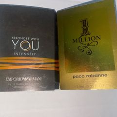 Armani paco Rabbane one million perfumes
