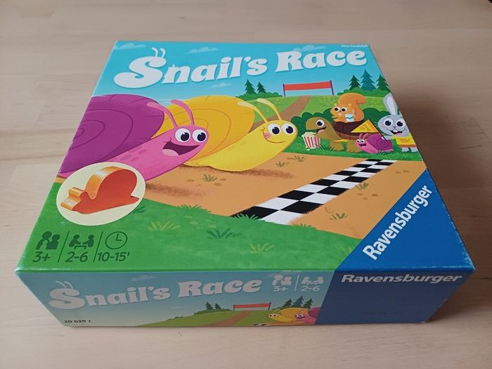 Snail's Race Family Board Game 3 Years+ Ravensburger Games 2020