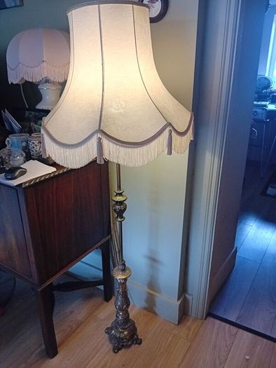 Antique floor lamp