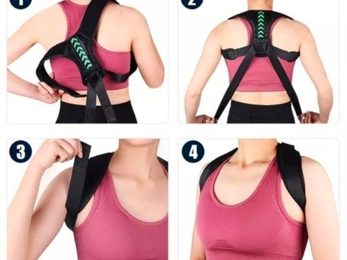 Adjustable Back Shoulder Posture Corrector Belt Clavical Spine Support Reshape Your Body Home Office Sport