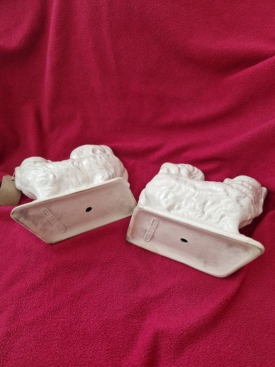 Antique Bo'ness Staffordshire Dogs