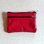 Small Red Purse (good Condition). Image 3