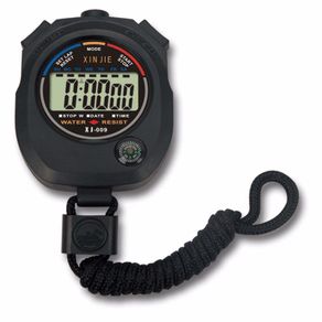 Chronograph LCD Stopwatch Counter Sports Alarm Stopwatch Waterproof Outdoor