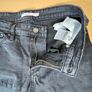 LEVI'S 711 Black Denim Slim Skinny Jeans Womens W28 L29 Image 6