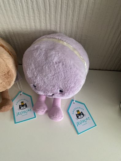 New JELLYCAT Mona Macaron & May Macaron Pair