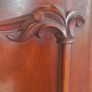 Solid mahogany Victorian wardrobe doors Image 6