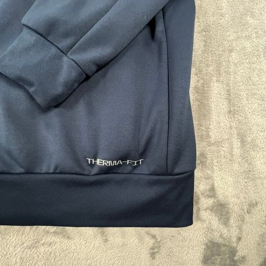 Nike New England Patriots NFL Authentic Therma-FIT Hoodie Mens M Navy