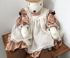 New Hand-made 'White Rabbit' Collectors piece