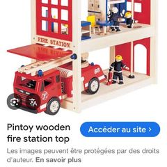 Pintoy Wooden Firestation