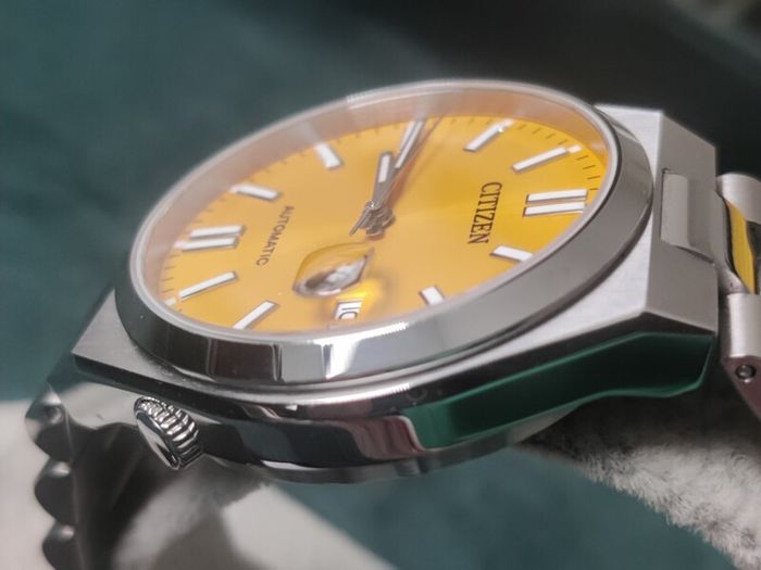 Citizen Tsuyosa Automatic Movement Watch NJ0150-81X, Yellow, Sapphire Crystal, 40mm