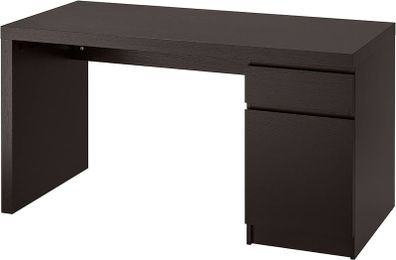 Ikea Malm Desk Black