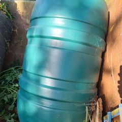 Garden water butt free to take