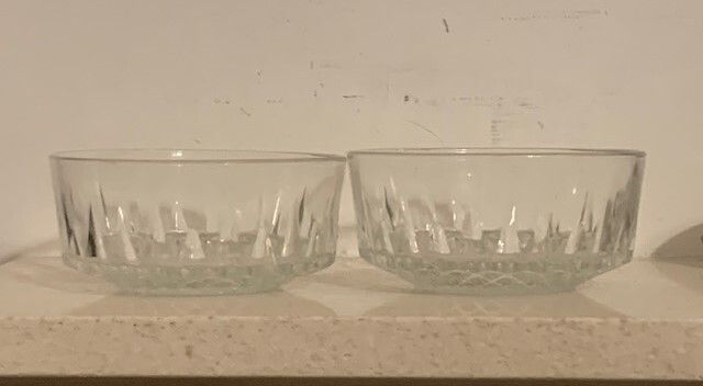 Vintage Arcoroc Dessert Bowls