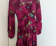 Perfect for Summer. beautiful faux wrap dress by Flounce of London