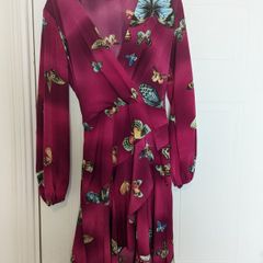 Perfect for Summer. beautiful faux wrap dress by Flounce of London