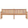 Garden Bench 150 cm Solid Teak Wood Image 2