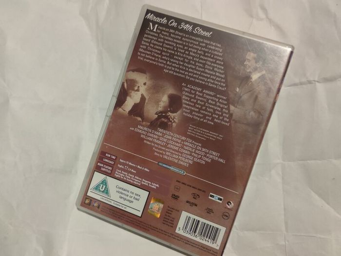 Miracle On 34th Street Dvd