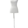 New Womens Tailors Bust Dummy (White) - FREE Delivery Image 2