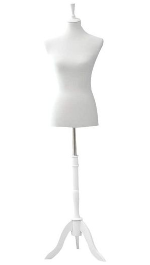 New Womens Tailors Bust Dummy (White) - FREE Delivery
