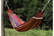 Portable camping Garden Swing Hanging Chair Blue Red