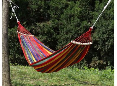 Portable camping Garden Swing Hanging Chair Blue Red