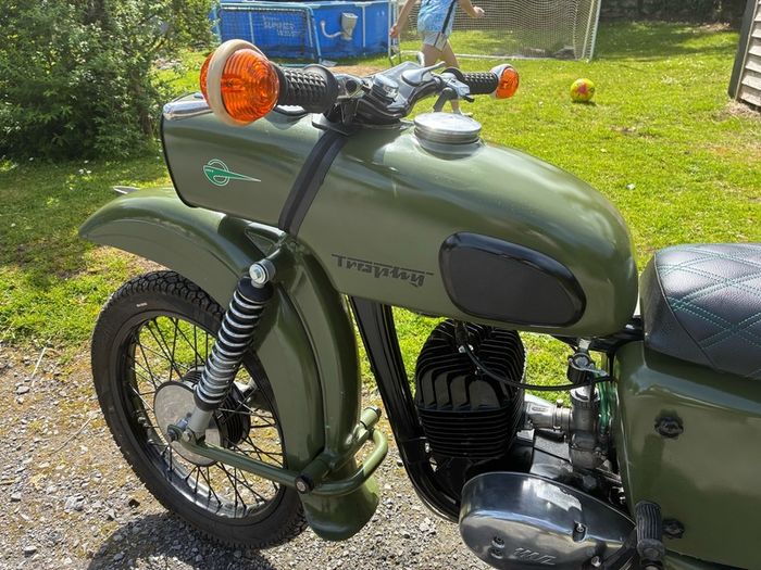 Vintage MZ 2 Stroke Bike. MINT