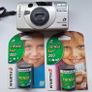 fujifilm fotonex 260ix zoom aps camera boxed + sealed films Image 2
