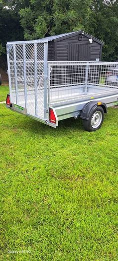 new 8 by 4 car trailer