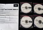 IBM DB2 Connect 9.7 DVD discs - homelab software
