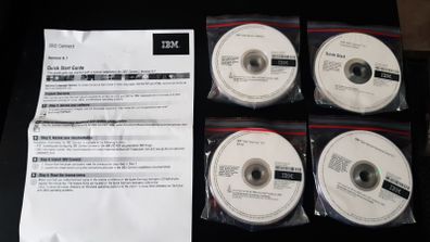IBM DB2 Connect 9.7 DVD discs - homelab software