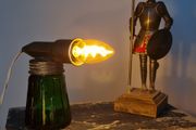 Antique Blowtorch Lamp