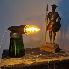 Antique Blowtorch Lamp