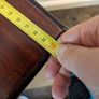 Solid Mahogany Bedside Locker Image 7