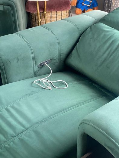 Recliner Emerald Green Arm Chair