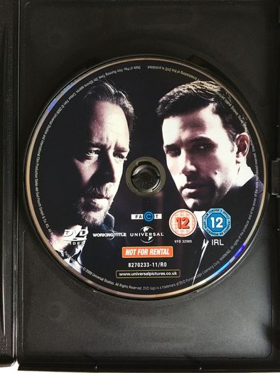 State Of Play [2009] Russell Crowe, Ben Affleck, Rachel McAdams & Helen Mirren [Movie DVD]