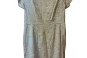 SAVIDA ivory jacquard dress NWT