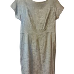 SAVIDA ivory jacquard dress NWT