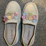 Seastar Blue Jewelled Beige Loafers Image 2