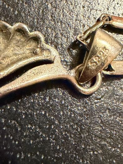 silver necklace