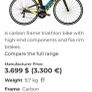 Felt IA14 size s-xs (48) carbon triathlon bike Image 10