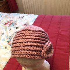 Hand crochet hat