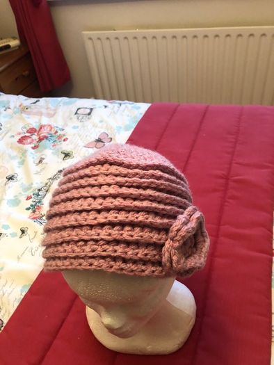 Hand crochet hat