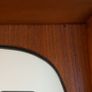 Beautiful Mid Century Teak framed mirror Image 7