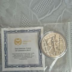 Germania 5 mark 1oz silver coin