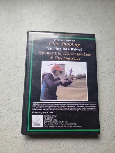 Introduction to Clay shooting.Sporting clay, Down the line and shooting skeet.