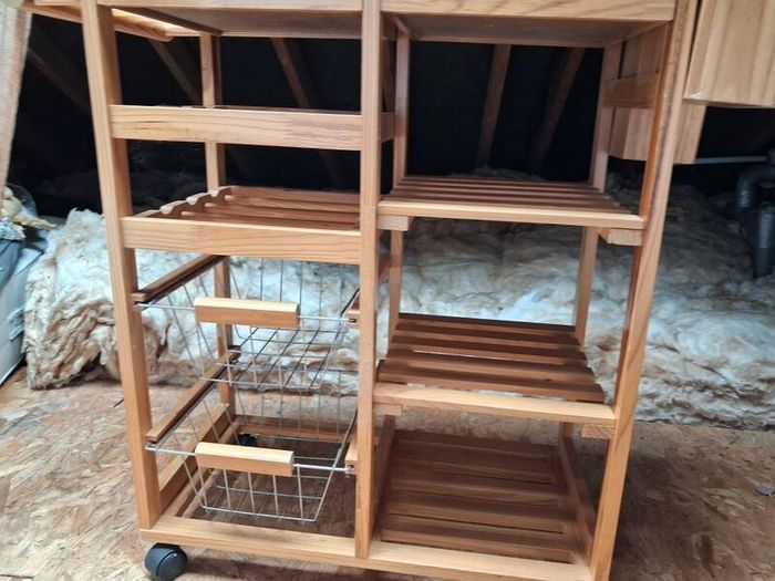 Ktchen trolley with lots of storage