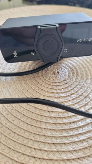 2K 4.0MP Quad HD USB Webcam with Built-in Microphone & Privacy Cover