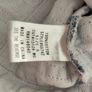 White Denim Jacket- Distressed Style with Blue Stripes- Size S Image 7