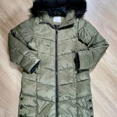 Primark long puffer coat 11/12y