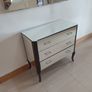 Laura Ashley Mirrored Chest of Drawers. Image 2